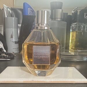 Viktor & Rolf Flowerbomb Body Fragrance - Amber Glass Bottle